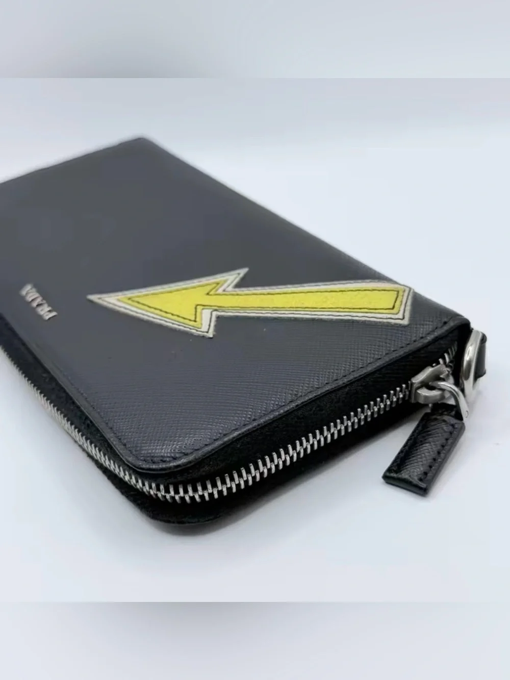 Prada Black Saffiano Leather Wallet